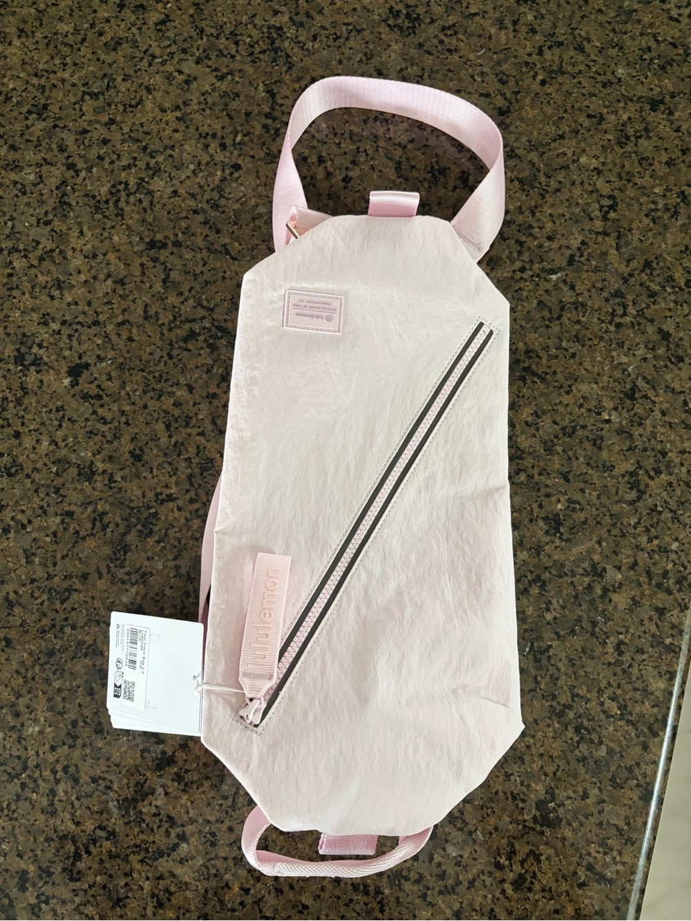 lululemon athletica Pink Sling Backpack fast track 2.0 NWT